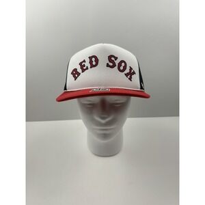 White Boston Red Sox '47 Foam Front Script Men's Trucker Snapback Hat